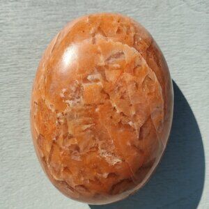 Peach Moonstone Palm Pillow (116)